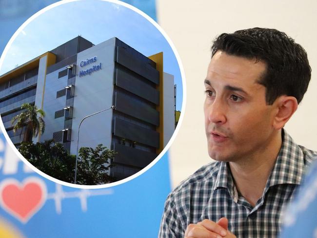 The Opposition has not yet committed to Cairns University Hospital infrastructure ahead of the 2024 election. Picture: File photos