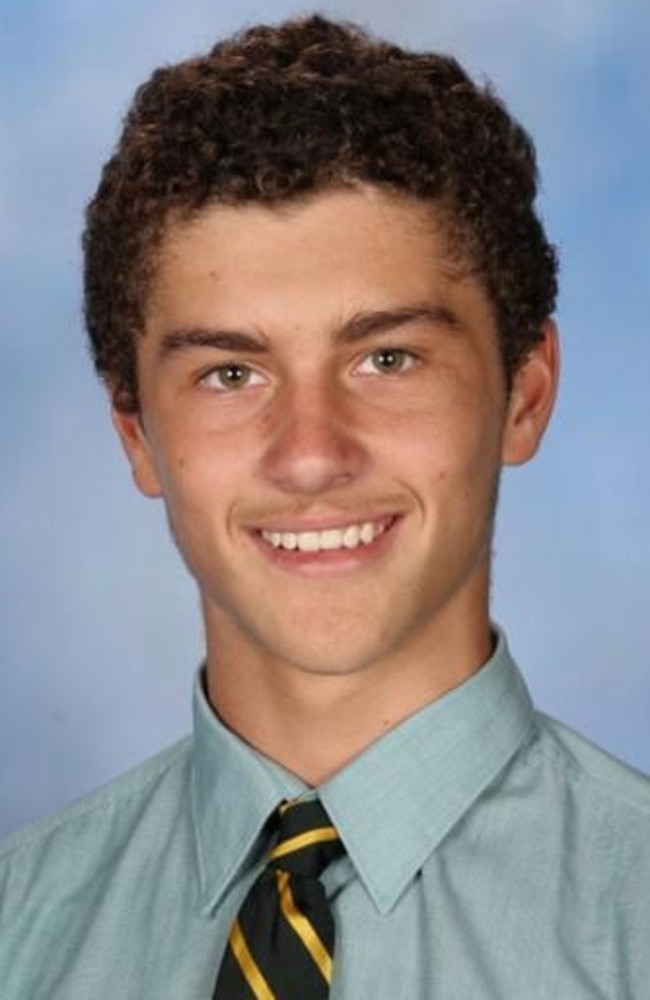 St Brendan's College Year 11 student Rhys Yore died in a single-vehicle accident in Yeppoon on January 21.