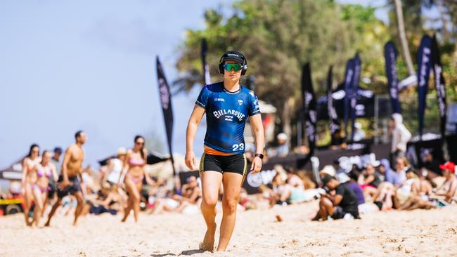 Two-time WSL Champion Tyler Wright in Oahu, Hawaii. (Photo by Brent Bielmann/World Surf League)