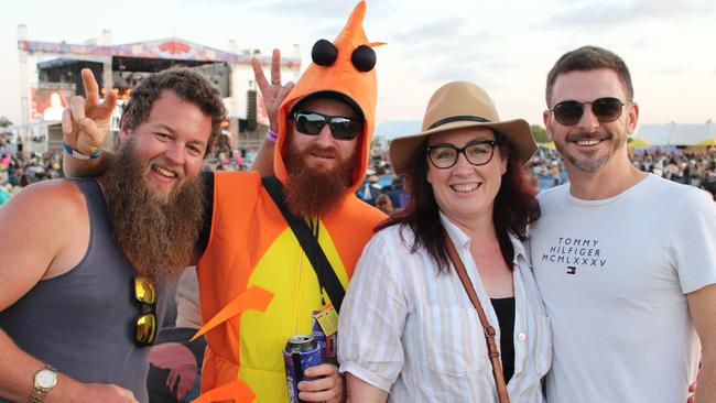 Ned, Red, Jess and Dwayne enjoyed the Lighthouse Rock 2023 festival on Saturday, October 14.