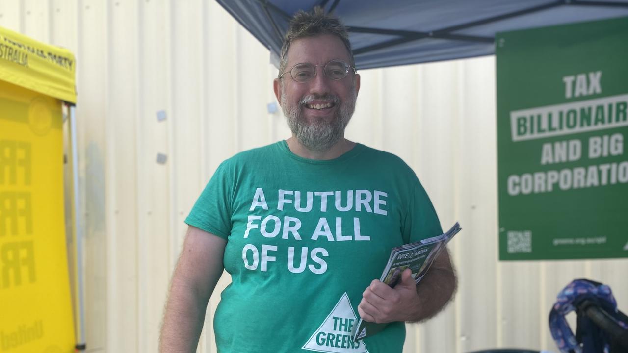 Greens Candidate for Capricornia Mick Jones.