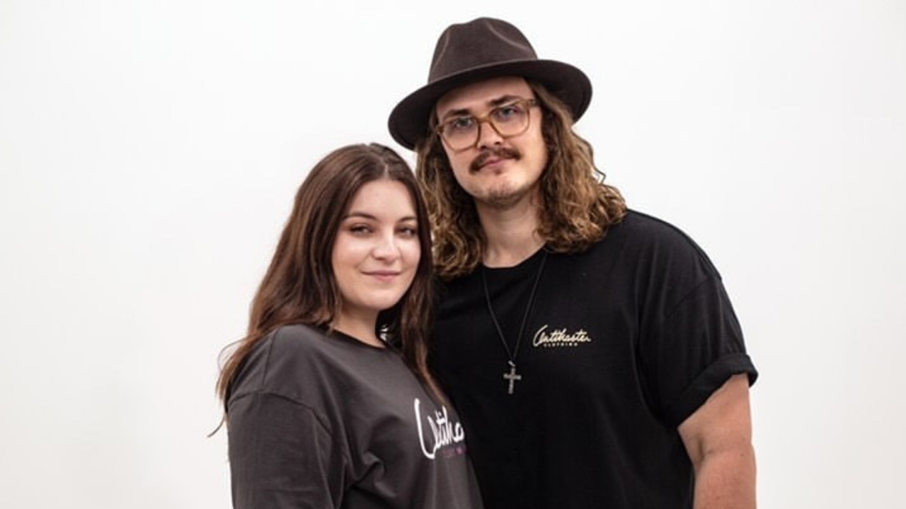 Ana and Stephen Ott from Antihaste Clothing.