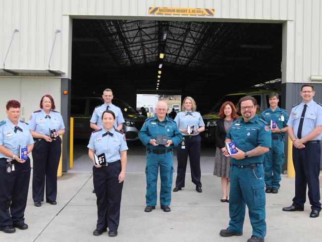 Paramedics, volunteers honoured for decades committed to saving lives