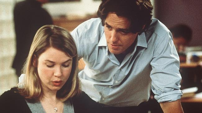  Bridget Jones Diary, Renee Zellweger,Hugh Grant and Colin Firth.. Picture: SUPPLIED 