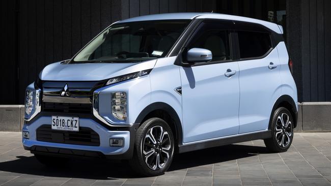 Mitsubishi is trialling the car in Australia to gauge customer reaction. Picture: Supplied.