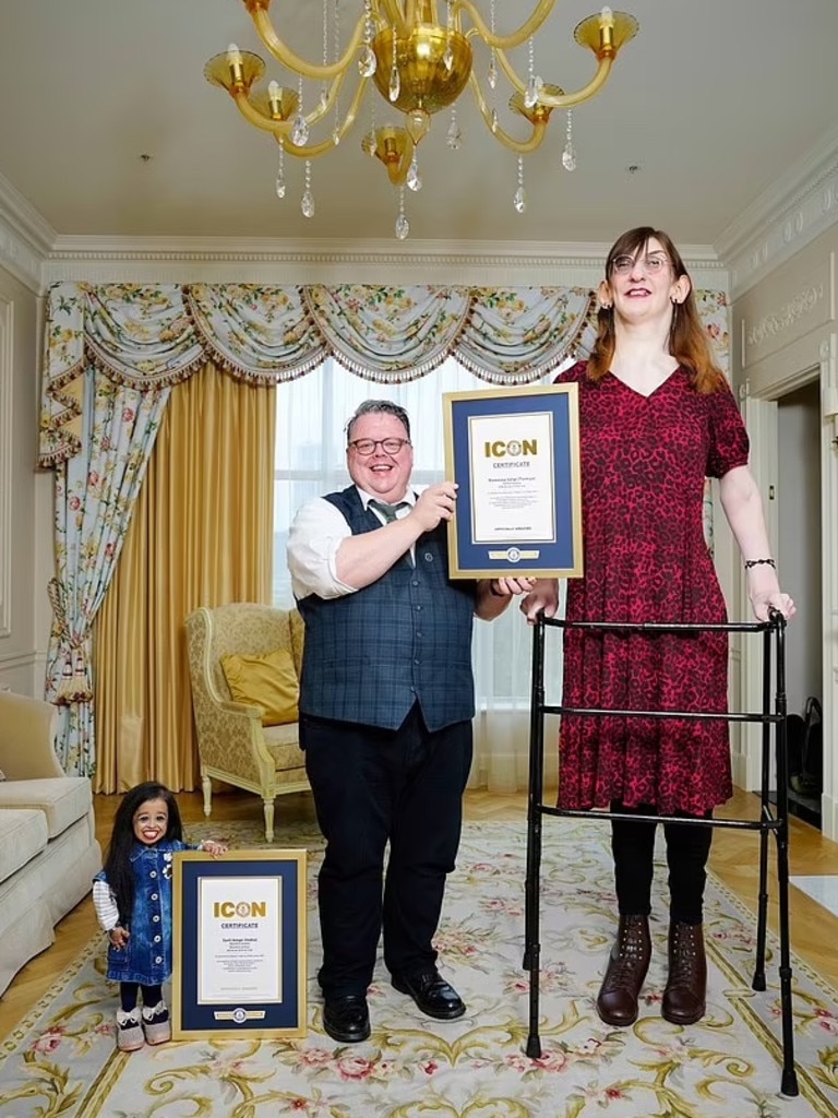 They are both Guinness World Record holders.