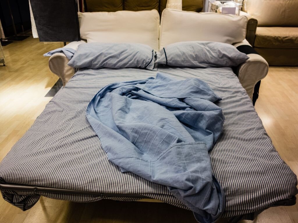 Impress surprise guests with the perfect sofa bed. Picture: iStock/porpeller