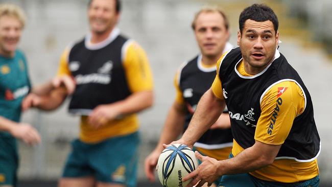 Wallabies flanker George Smith was Greg Clark’s favourite player to call