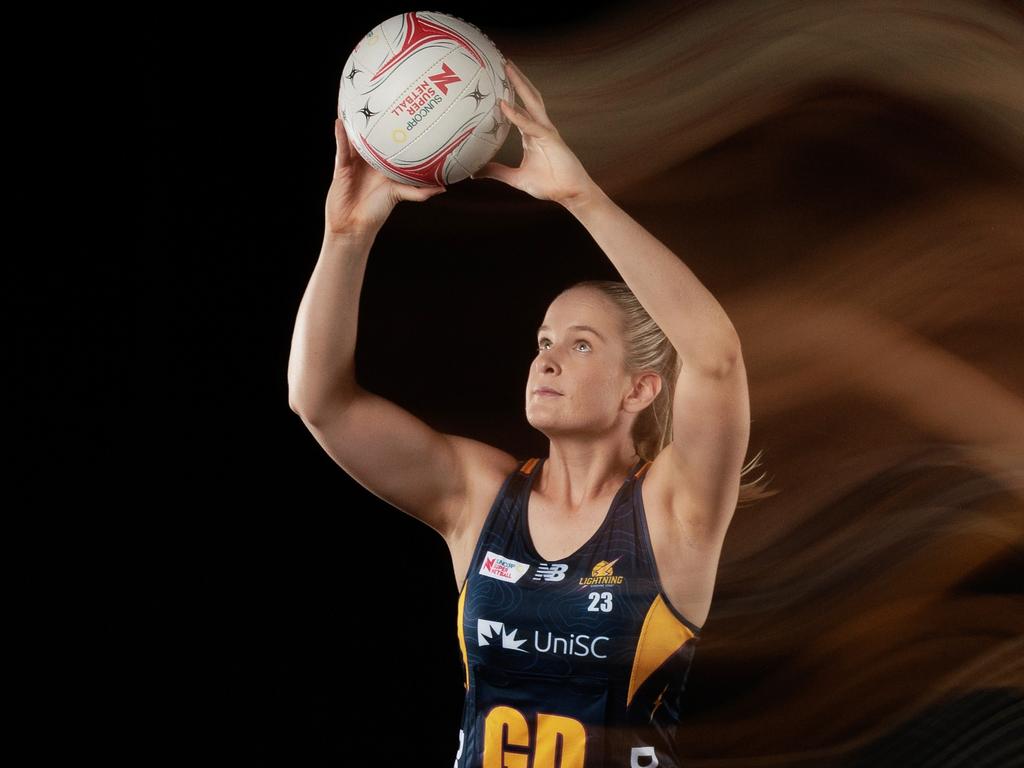 Diamonds and Lightning defender Tara Hinchliffe will miss the entire Super Netball season. Picture: Matt King / Getty Images for Netball Australia