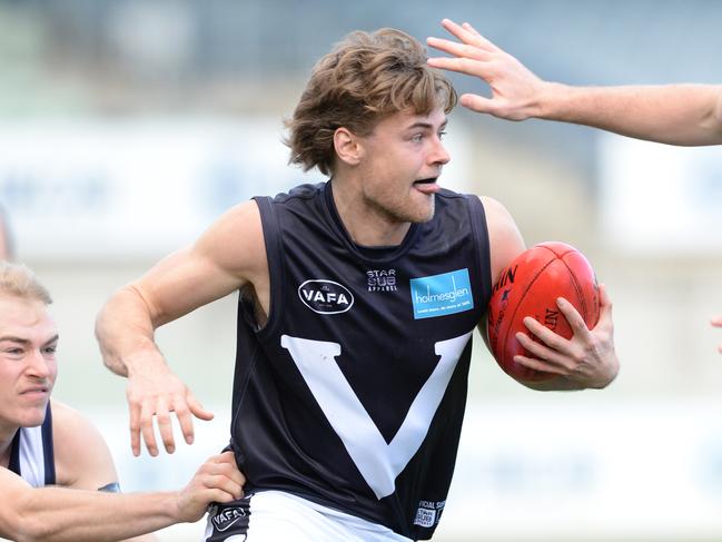 2019 Brian Molony Cup: VAFA v AFL Victoria Country at Princes Park, Carlton. VAFA #7 Connor Lappin. Picture: AAP/ Chris Eastman