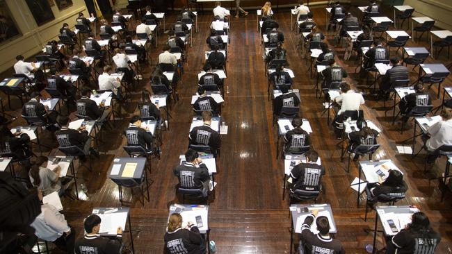 Ai is primarily used for British students for proofreading, essay structure and simplifying information. Picture: Brett Hartwig