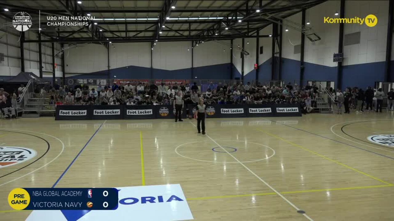 Replay: NBA Global Academy v Victoria Navy (U20 Men)—2025 Basketball Australia U20's & Ivor Burge National Championships Day 1