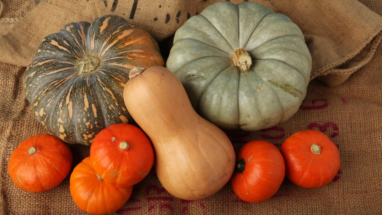 Pumpkin soup is a winter favourite.