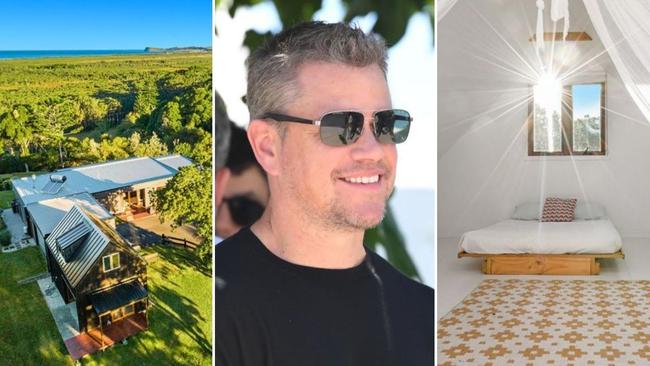 Hollywood star Matt Damon rented Blackwood House at Broken Head for four months.