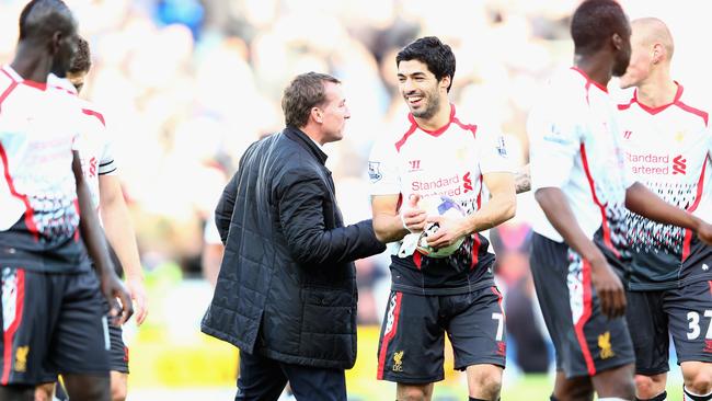 Rodgers thought Suarez might stay.