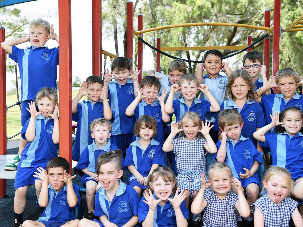 MY FIRST YEAR: Maryborough West State School Preps. Picture: Patrick Woods.