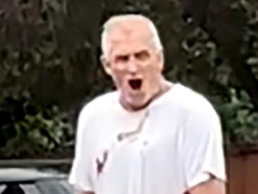 A knife-wielding man went on a stabbing spree following a car crash at Engadine in Sydney’s south. Pictured is alleged to be the attacker, a 58 year old man. Picture: Supplied