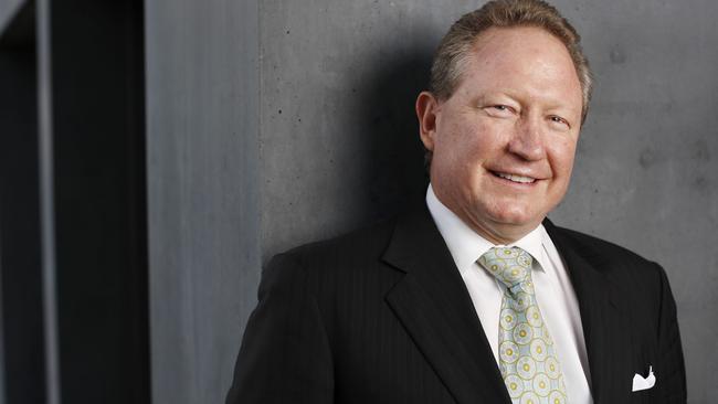 Andrew Forrest has his fingers in a few pies and in the process covers many bases — maybe too many. Photographer: Jason Alden/Bloomberg