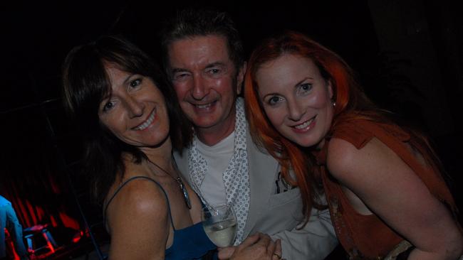 Jenita and Geoff Young with Shazzie Biggar at the Body Art Carnivale in 2007.