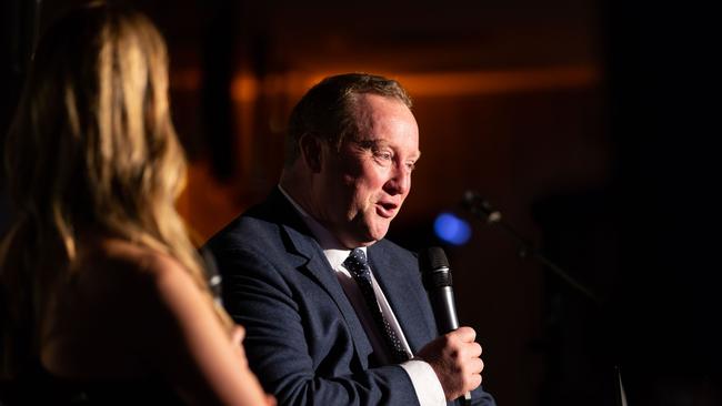 Wayne Hawkes was a guest speaker at the Gold Coast Turf Club's industry awards night. Picture: Matt Taylor