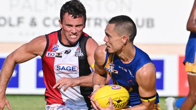 Wanderers take on Southern Districts in Round 2 of the NTFL. Picture Julianne Osborne