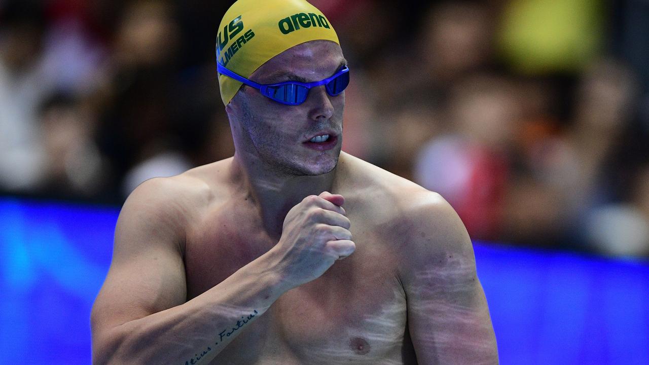 Australian swimmer Kyle Chalmers.
