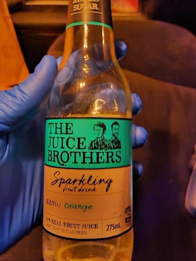 The liquid was allegedly ‘trademarked’. Picture: NSW Police.