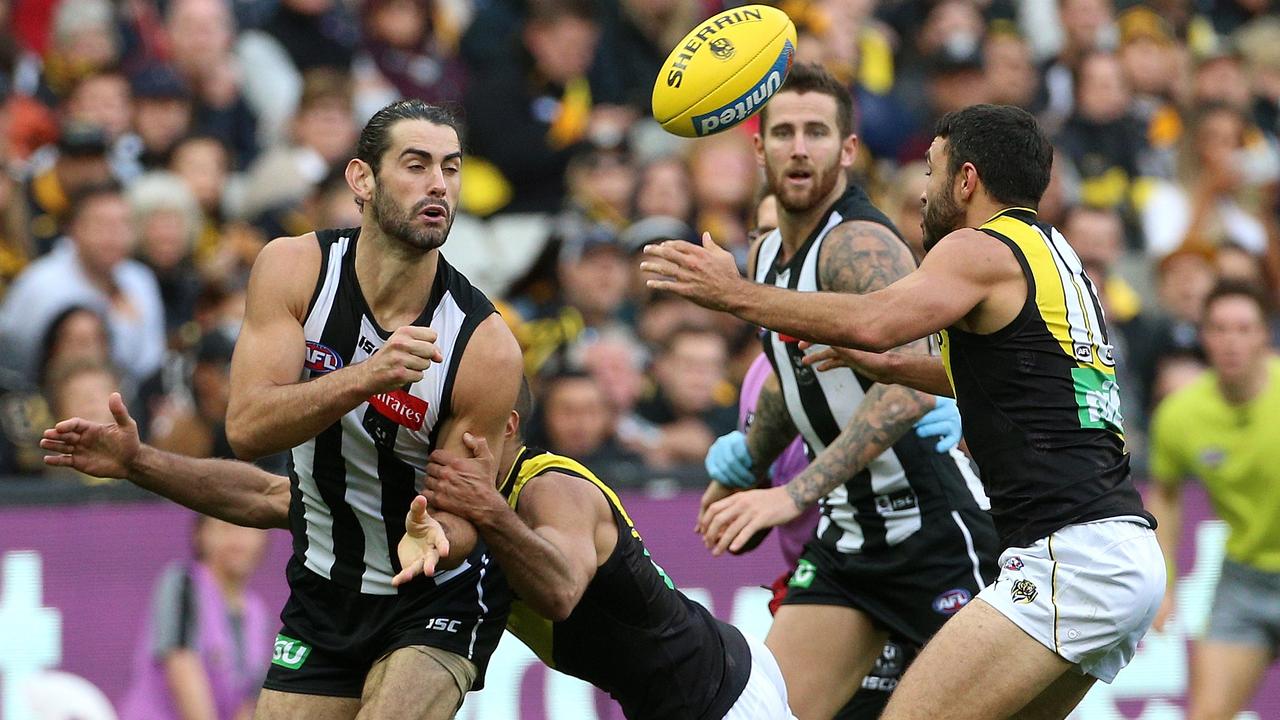 Collingwood had a four-day break before its game against Richmond. (AAP Image/Hamish Blair)