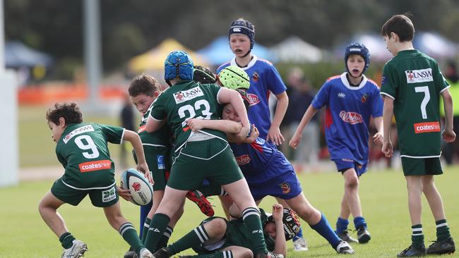 Randwick v Manly at the tournament on the Central Coast.