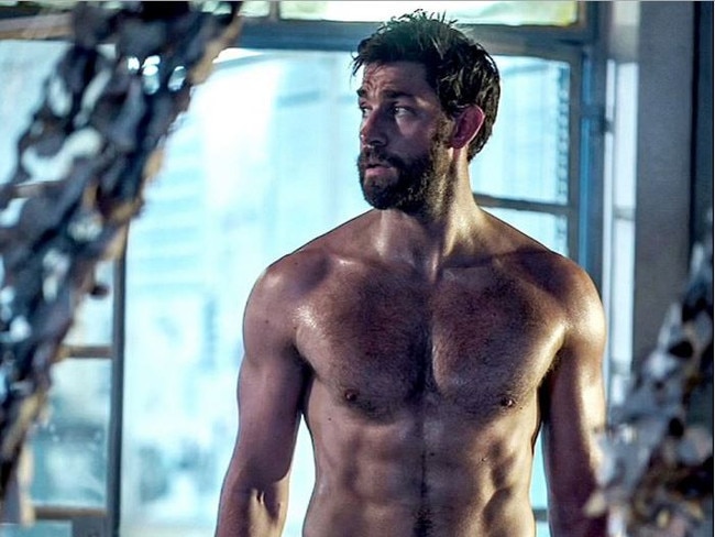 John Krasinski in the movie 13 Hours: The Secret Soldiers Of Benghazi.