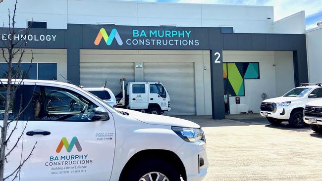 The BA Murphy headquarters in Technology Dr, Warana.