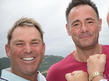 Tom Hall was one of the last people to see with Shane Warne. Picture: Instagram