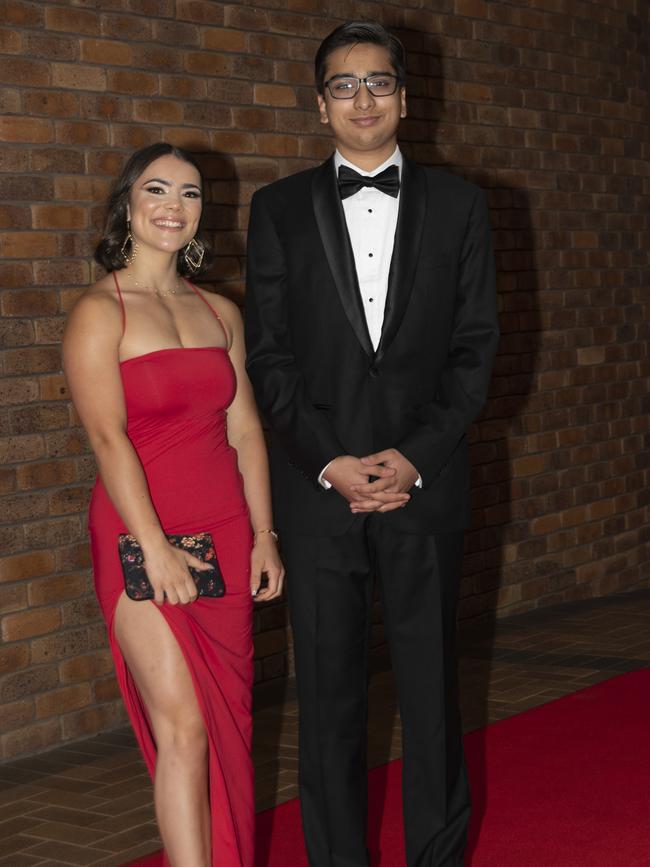 Toowoomba Grammar School senior formal held at Rumours. Sami Carberry and Joshua Singla