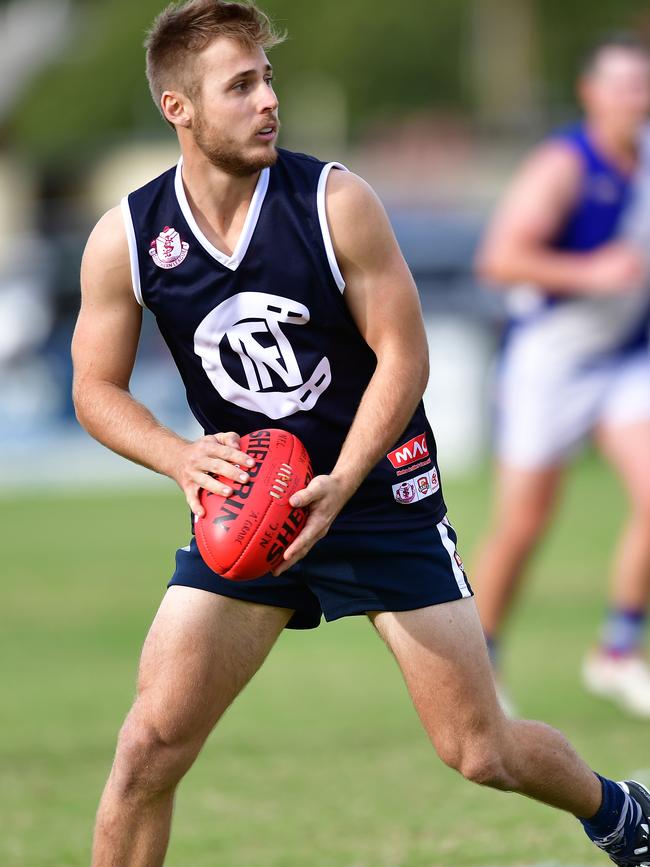 Tom Mott was among Noarlunga’s best on Saturday. Picture: Keryn Stevens