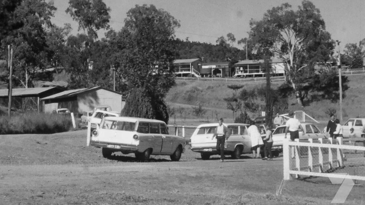 Gallangowan Forestry Station in the late 60s and early 70s. Credit: Seven Network and Gympie Regional Libraries