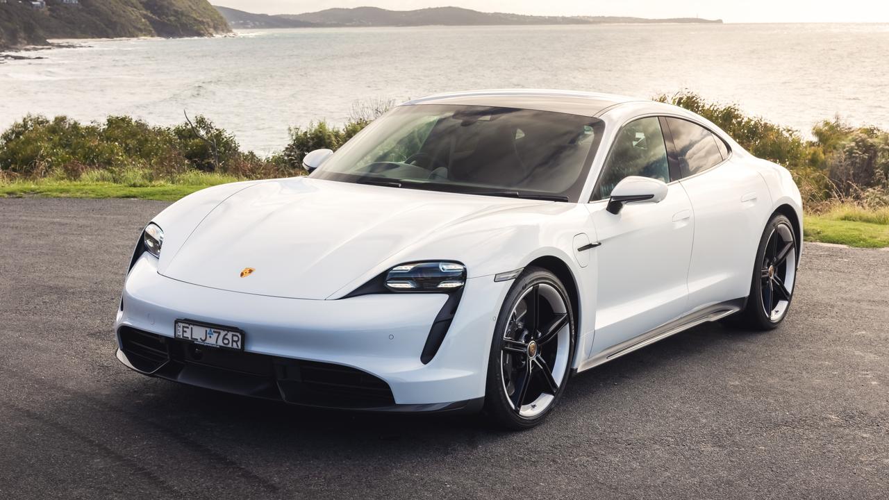 The new Porsche Taycan Turbo S is the most expensive electric car on sale in Australia.