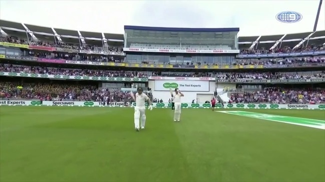 Warner and Bancroft booed by English crowd