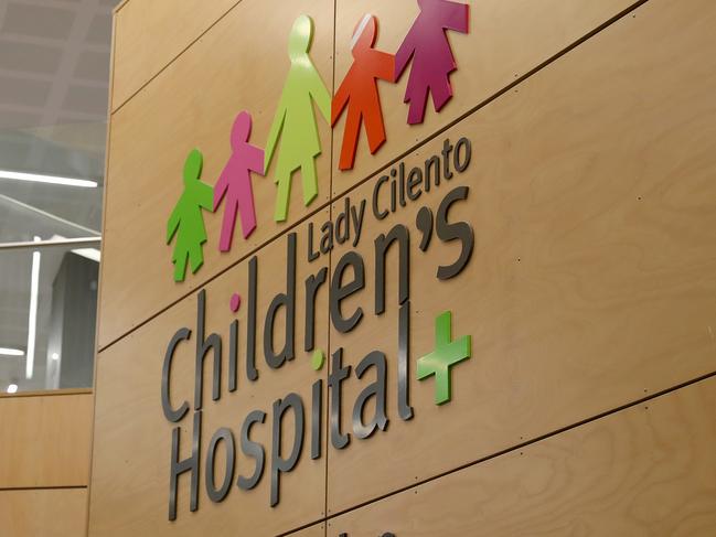 Lady Cilento ChildrenÕs Hospital sign, South Brisbane. Photographer: Liam Kidston.