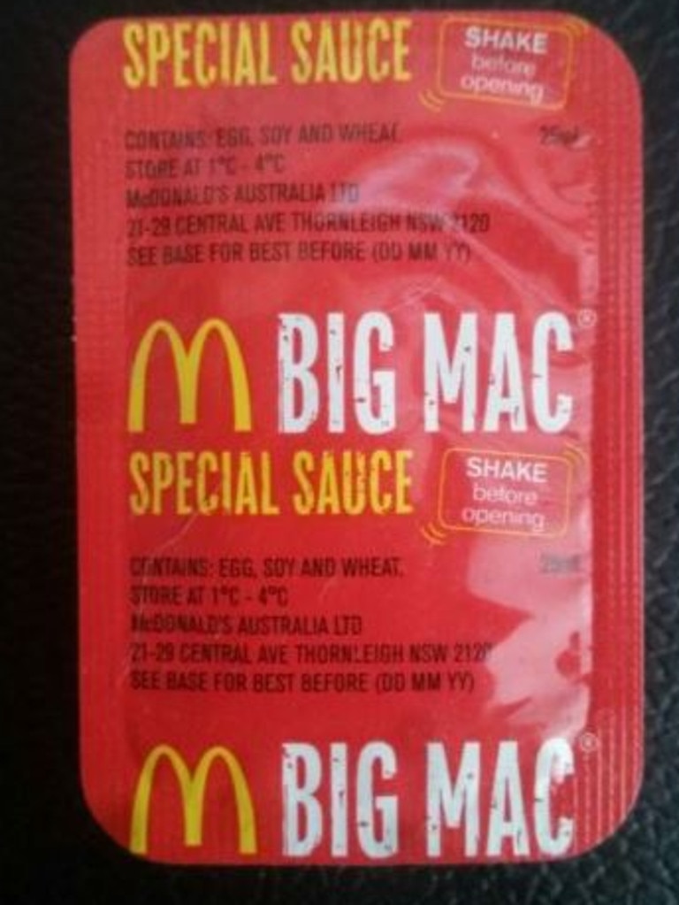 McDonald’s Big Mac 25ml sauce packet selling on eBay for $114 | The ...