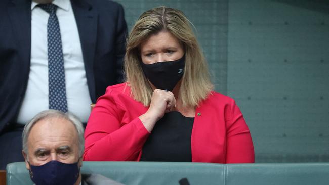 CANBERRA, AUSTRALIA NewsWire Photos FEBRUARY, 10 2022: Bridget Archer during Question Time in the House of Representatives in Parliament House Canberra. Picture: NCA Newswire/Gary Ramage