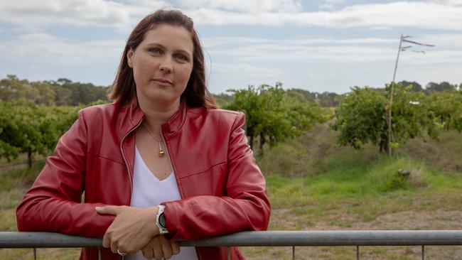 South Australian wine producer Anna Fisher from Zonte's Footstep. Picture: Supplied