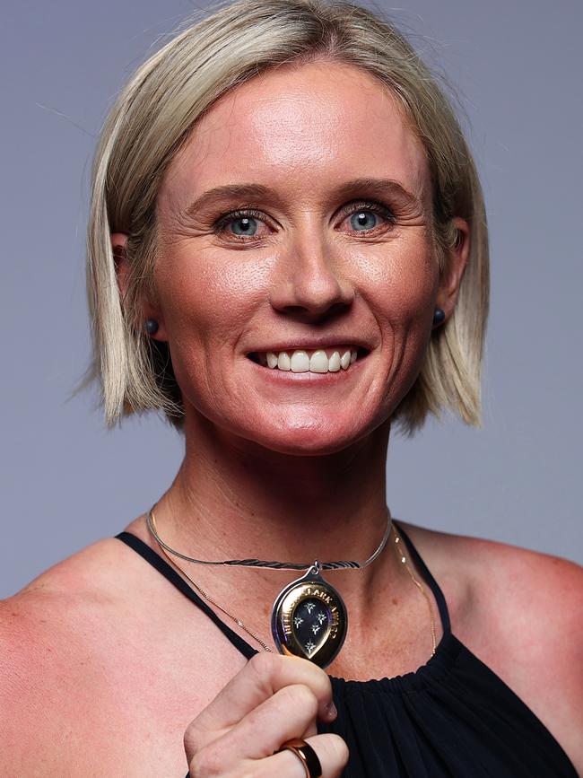 Beth Mooney has won the Belinda Clark Award for a second time. Picture: Getty Images