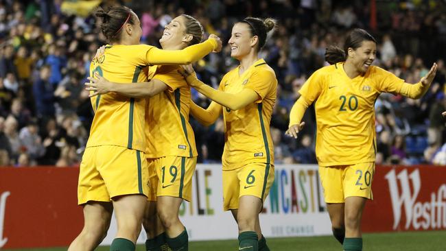 The Matildas are set to face China at AAMI Park and Simonds Stadium.