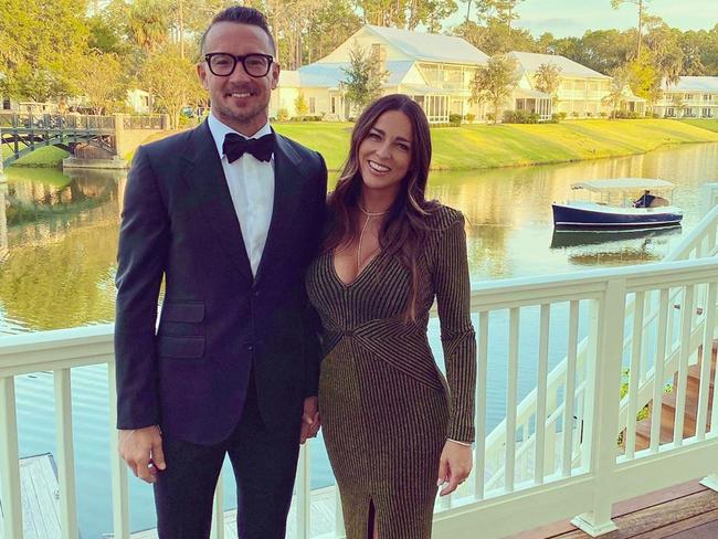 Social media images of Hillsong pastor  Carl Lentz  with wife Laura Lentz. , From source:, https://www.instagram.com/lauralentz/?hl=en