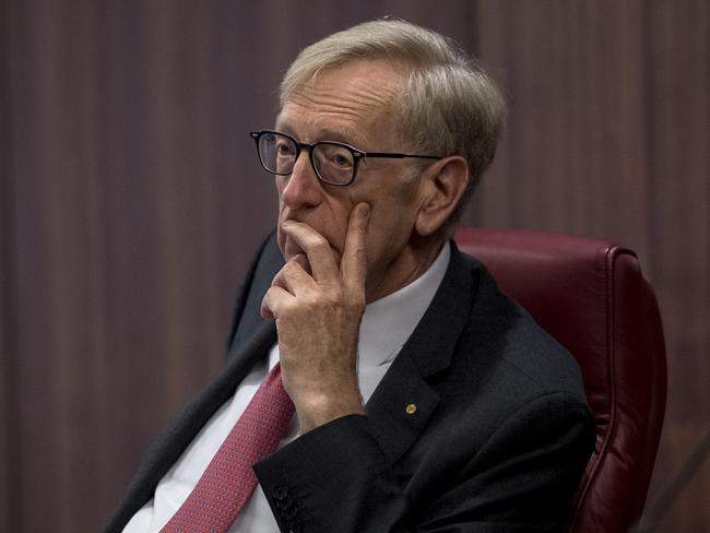 *Fairfax Pool Images* The Royal Commission into the Financial Services Industry. 12 February 2018. The Age News. Photo: Eddie Jim. ( The Commissioner Kenneth Hayne )