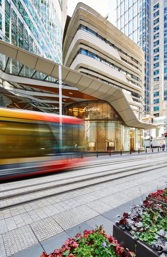 Cartier’s new Sydney boutique. Picture: Nick Cubbin