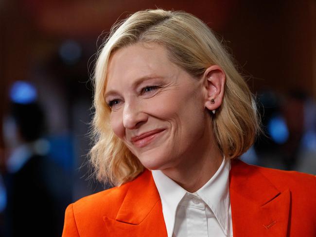 DAILY TELEGRAPH NOVEMBER 13, 2022Cate Blanchett pictured on the red carpet at the Cremorne Orpheum for a special screening of her new film, TAR. Picture: David Swift
