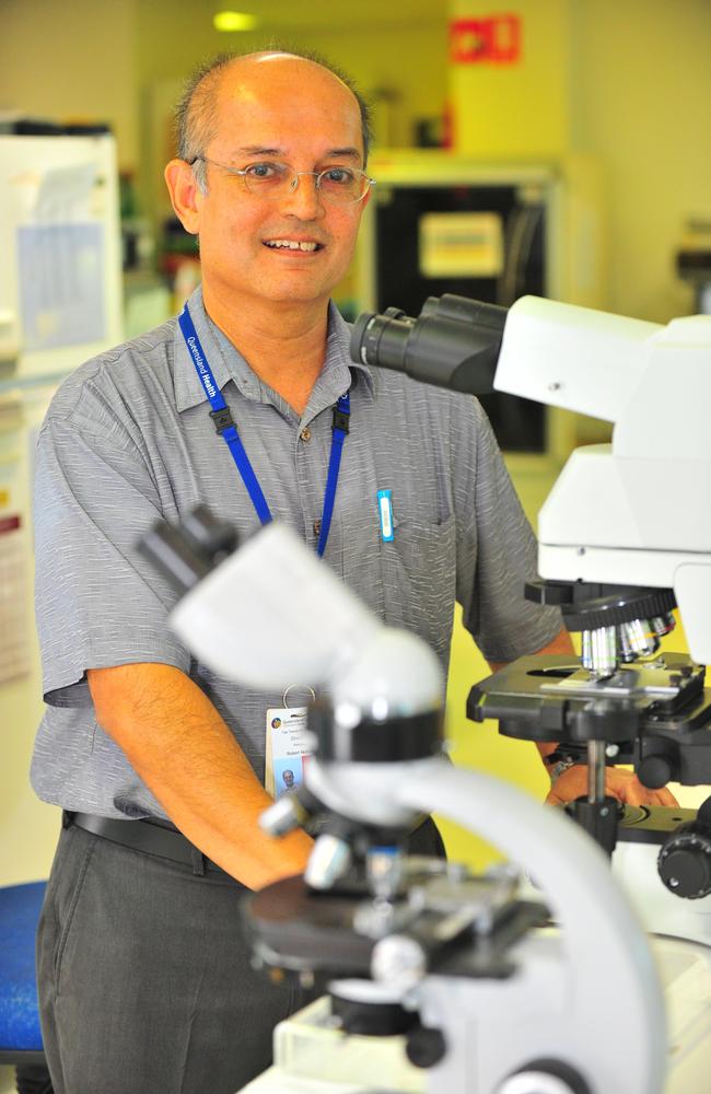 2010: Dr Robert Norton, director of pathology at Townsville Hospital.