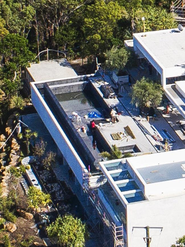 A closer look at their Byron Bay compound.