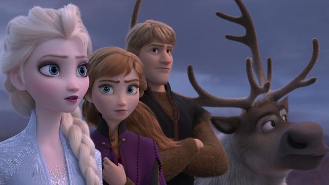 Frozen 2 is the highest grossing animated movie of all time. Picture: AP